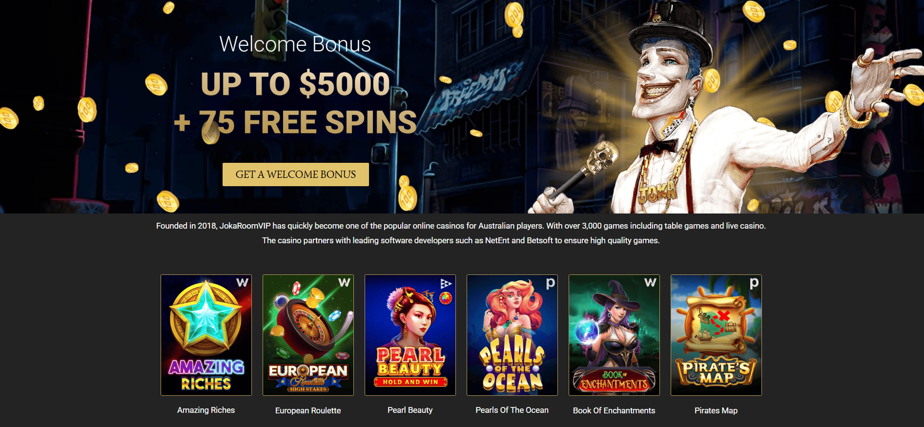 JokaRoom login JokaRoom login
